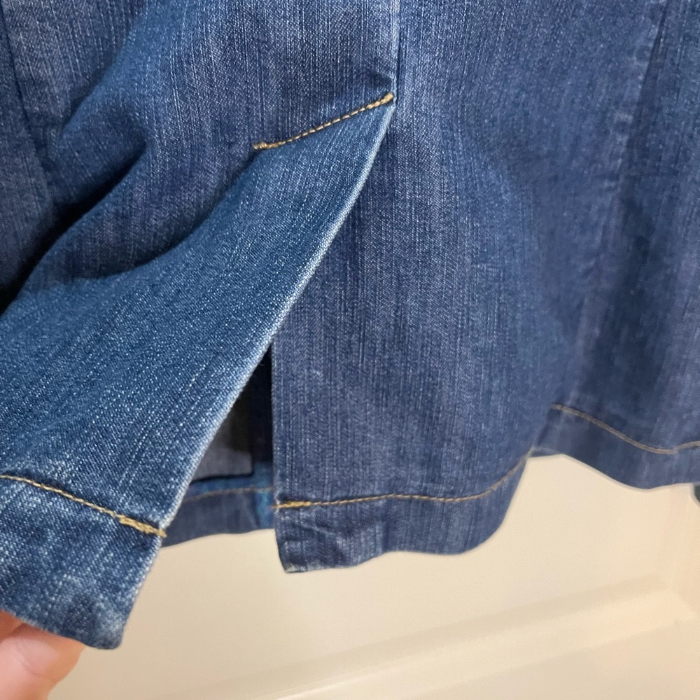 Cherokee Vintage 90’s Denim Jacket Blazer with Pockets Size M - Picture 6 of 8